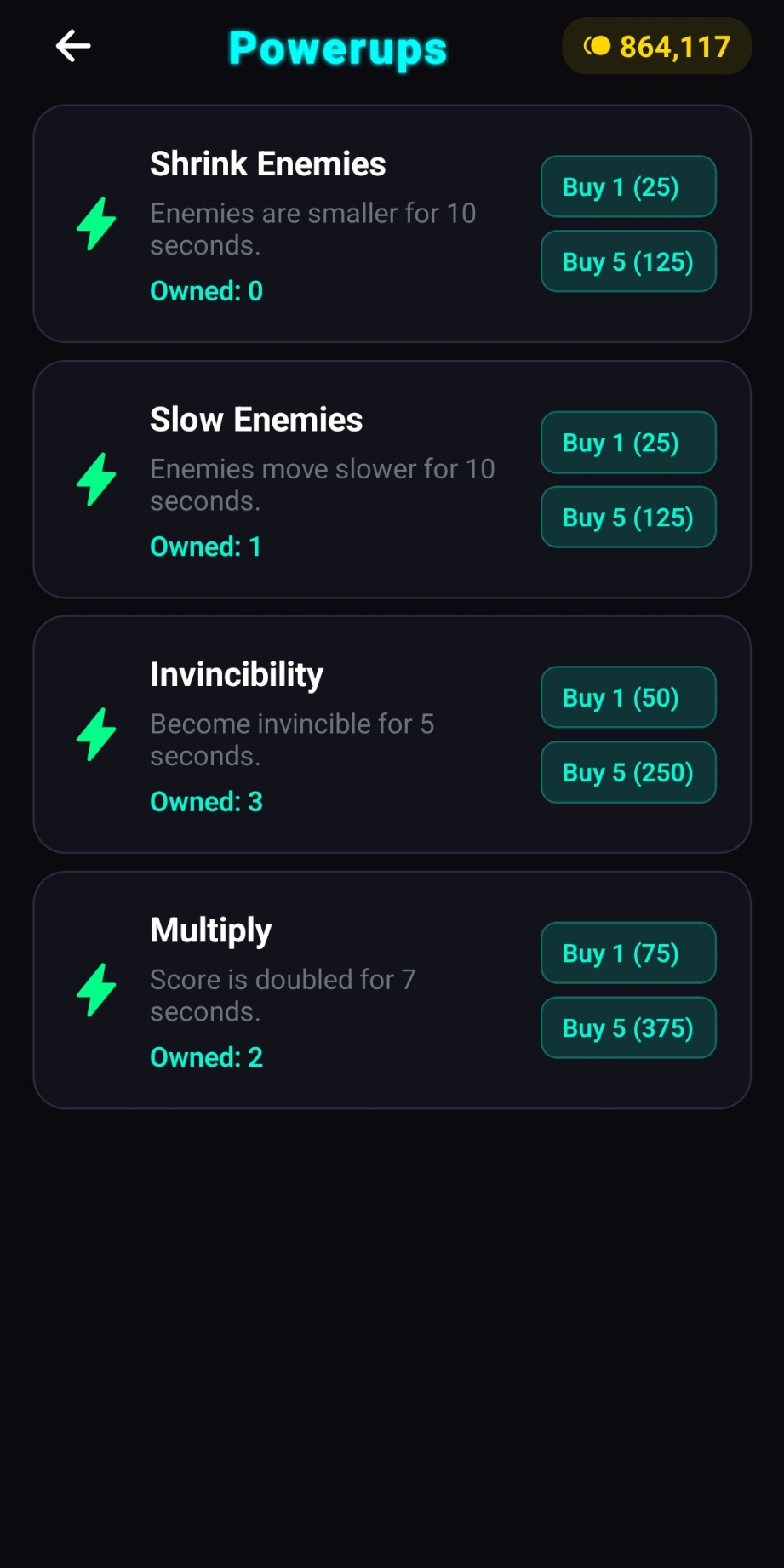 Powerups